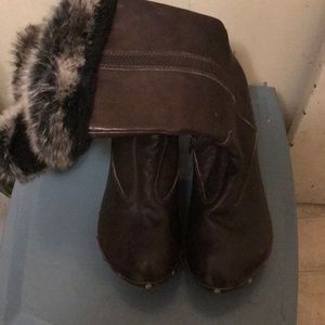 Leather handmade boots